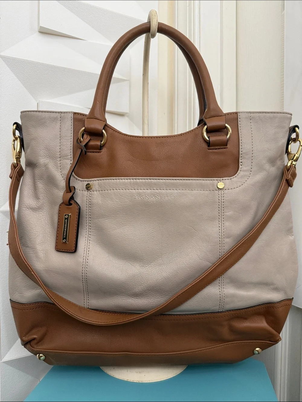 Tignanello Smooth Operator Convertible Satchel